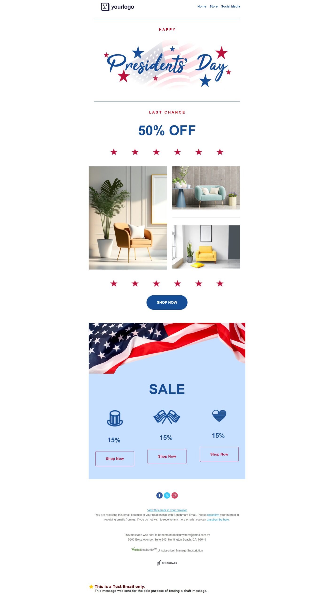 Benchmark Email Designer