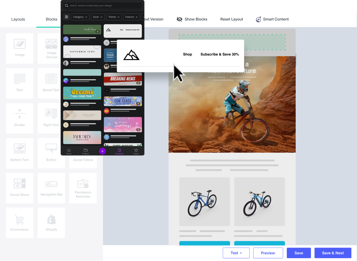 Drag-and-drop-Benchmark-Email-Canva Drag-and-drop-Benchmark-Email-Canva