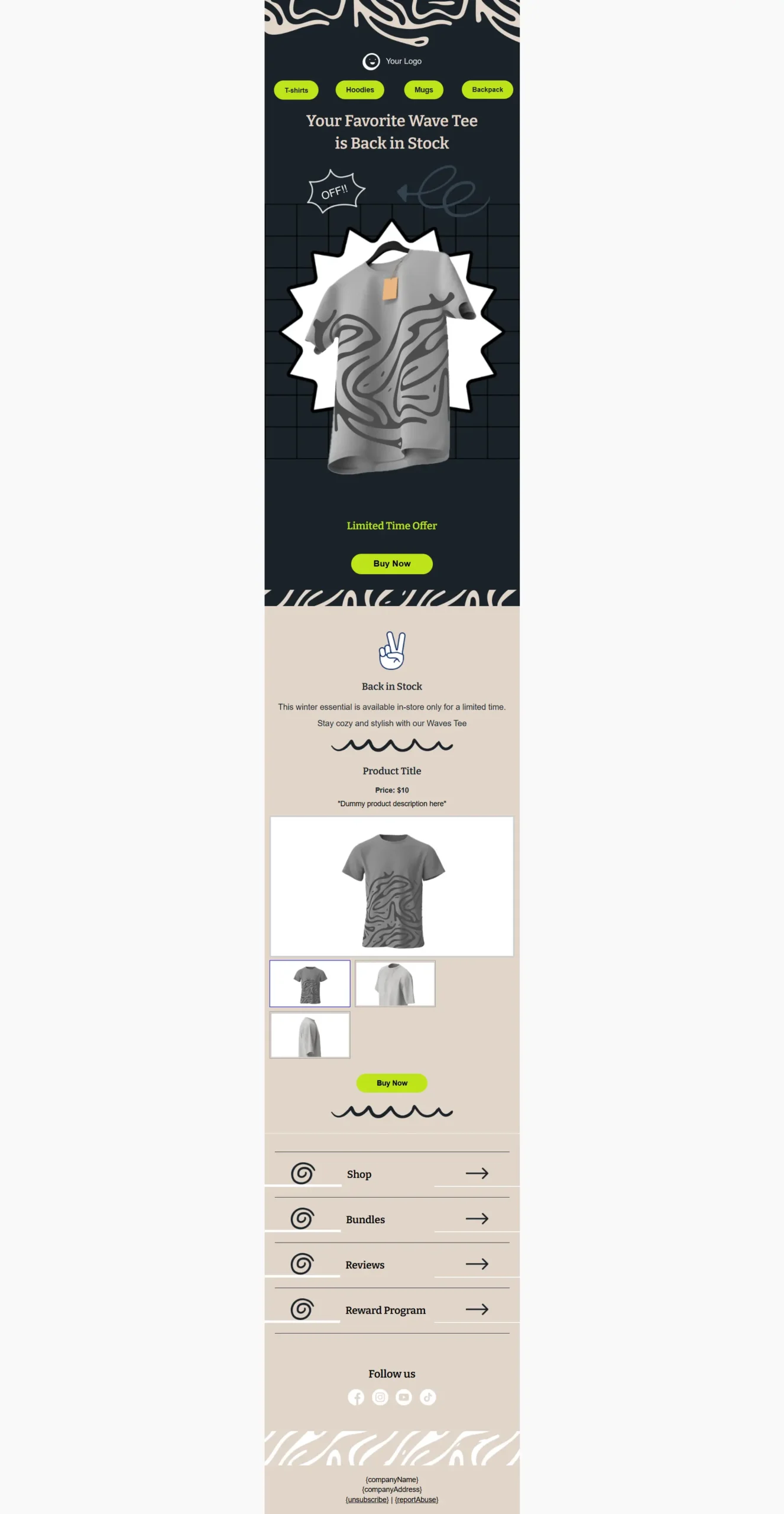 Benchmark Email Designer