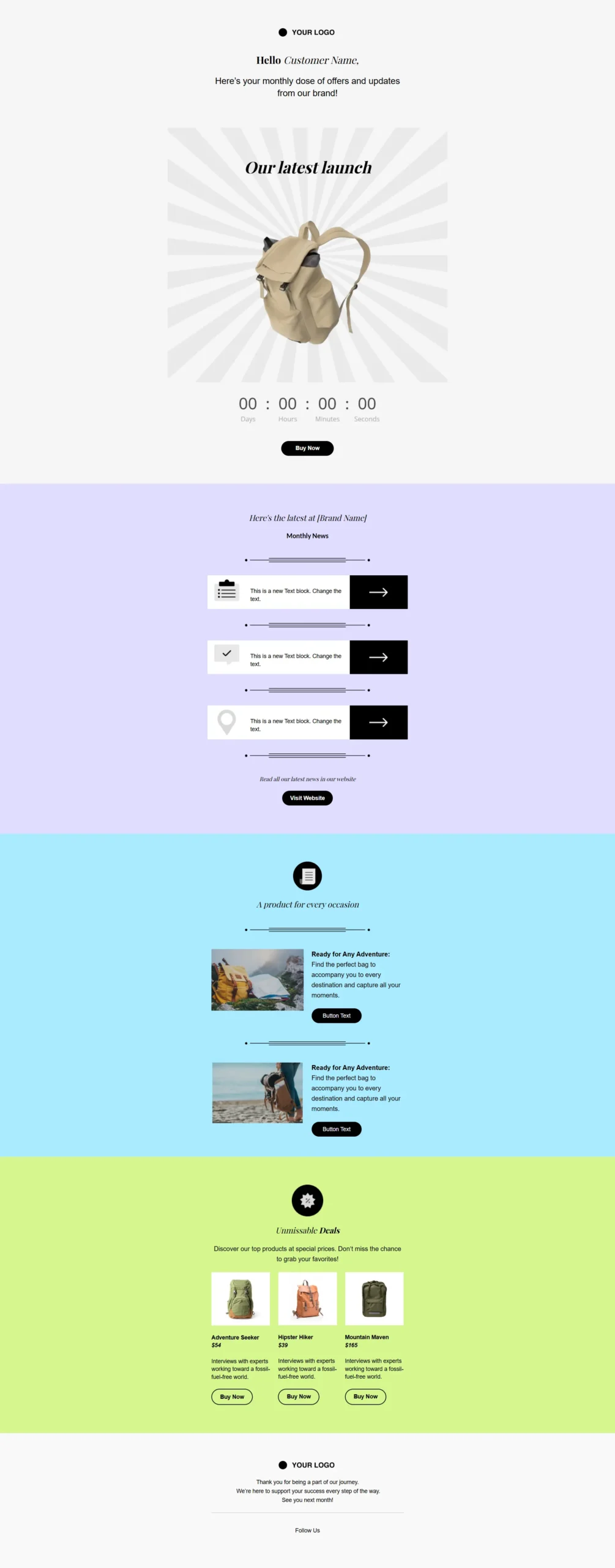 Benchmark Email Designer
